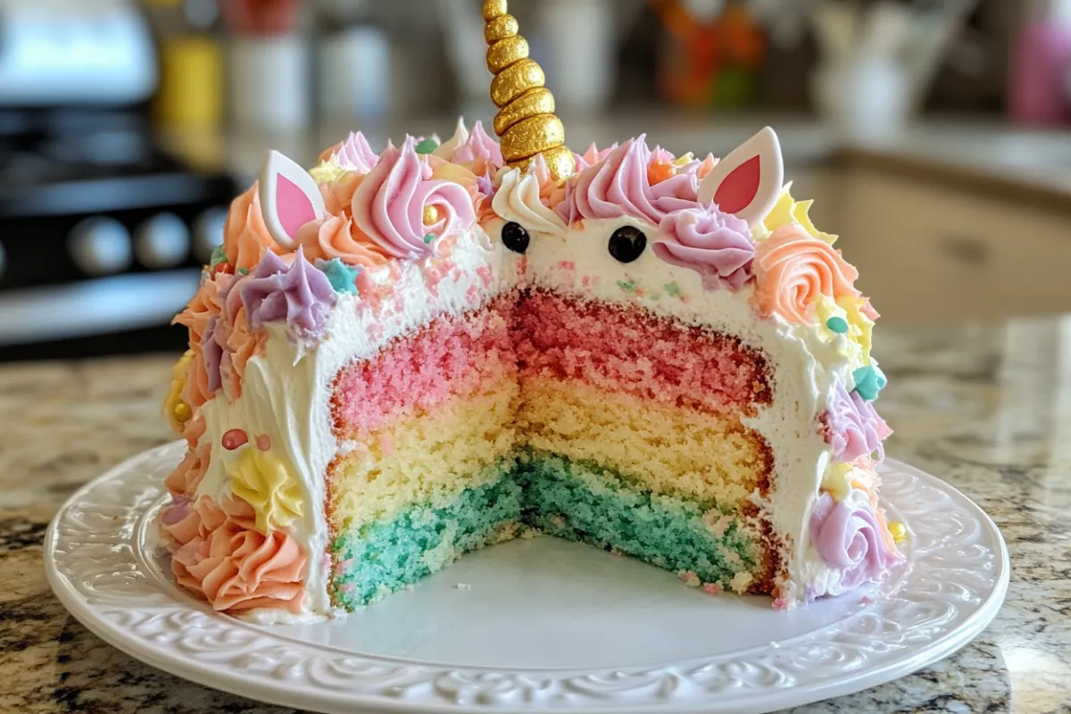 What does unicorn cake taste like?