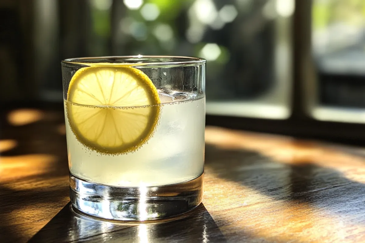 What is a lemon drop shot made of?