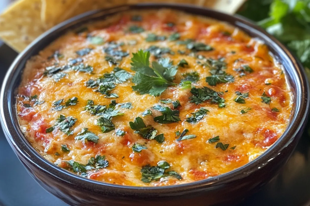 What is Rotel dip made of?