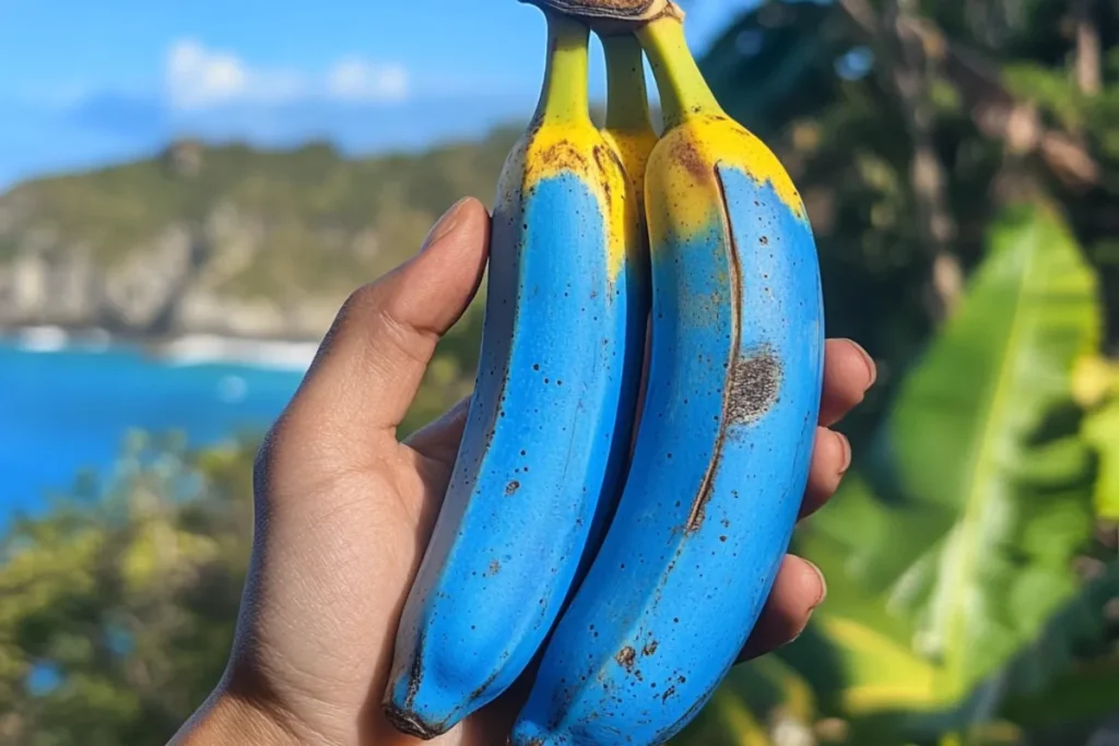 blue java banana