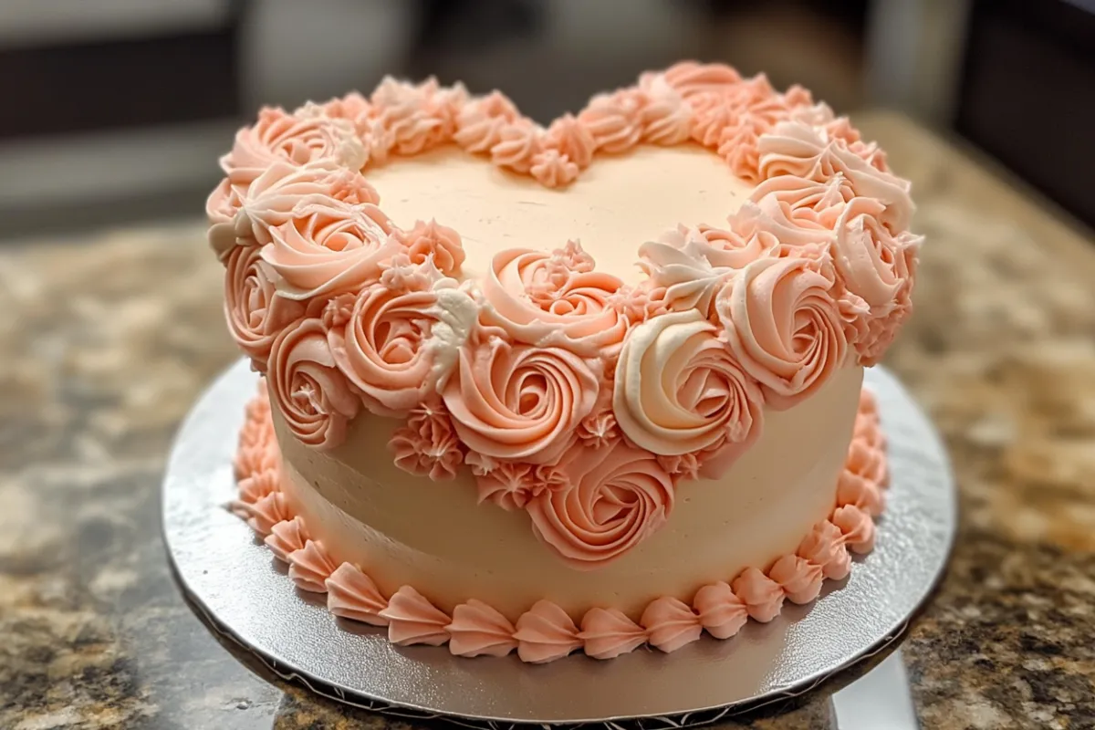 Vintage Heart Cakes