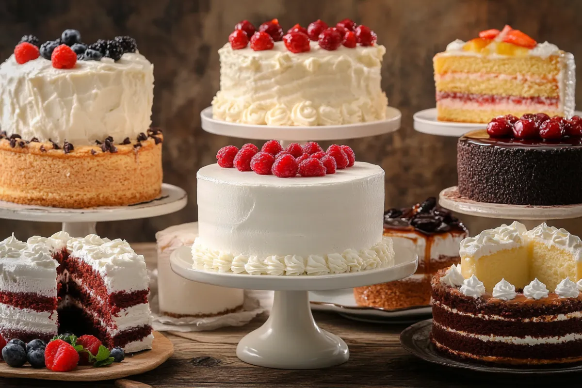 Types of Vintage Cakes