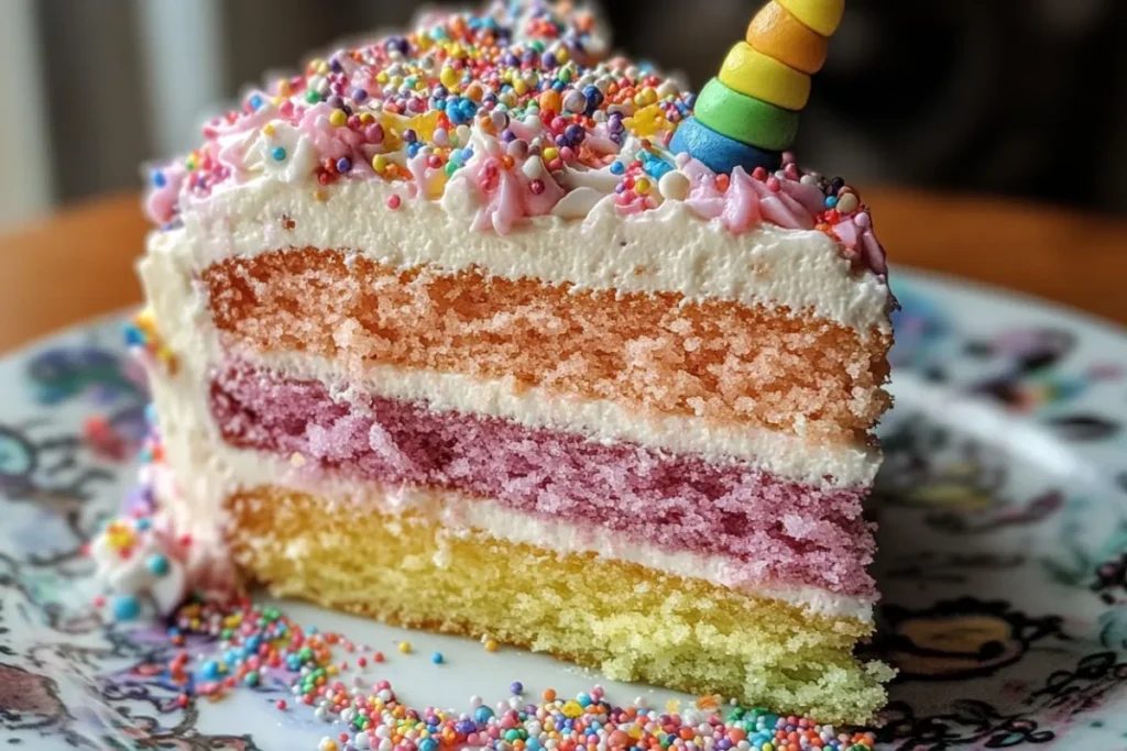 What Flavour is unicorn cake?