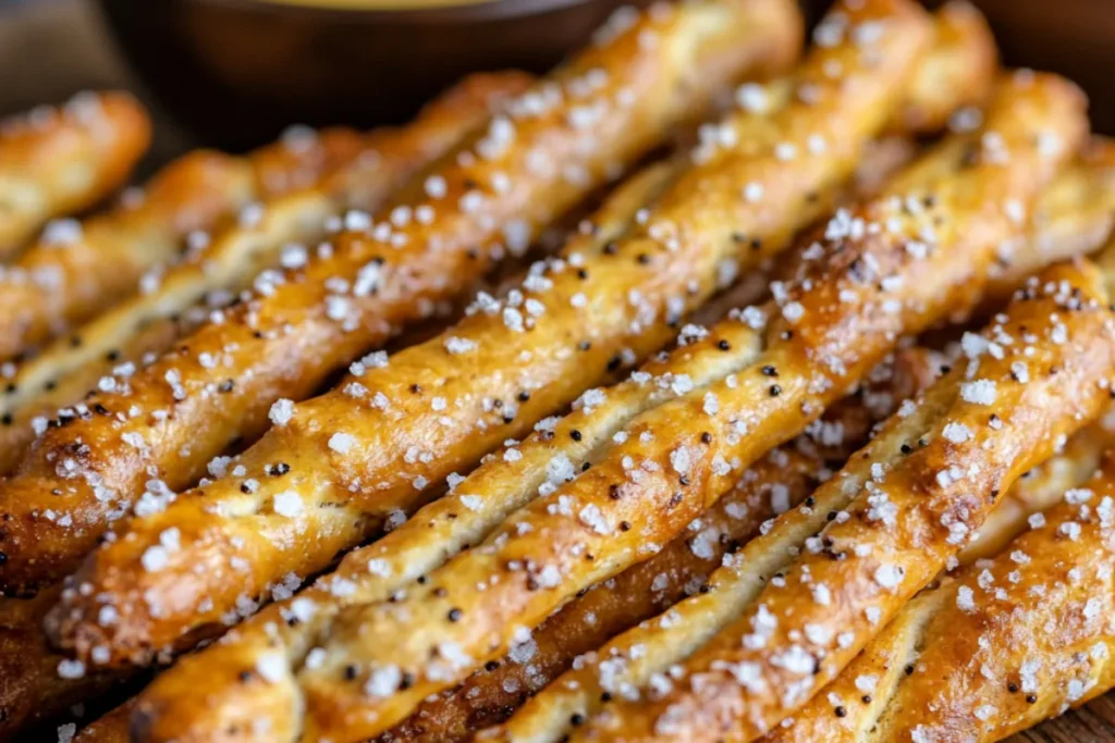 What are pretzel sticks made of?