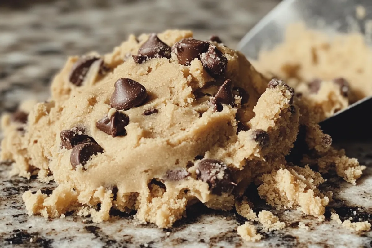 What makes cookie dough?