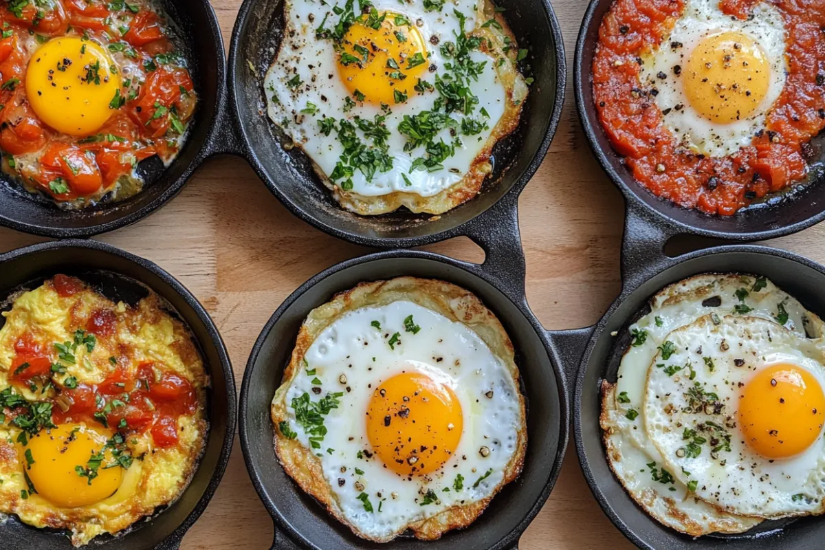 Different Cooking Techniques for Sunny-Side-Up Eggs