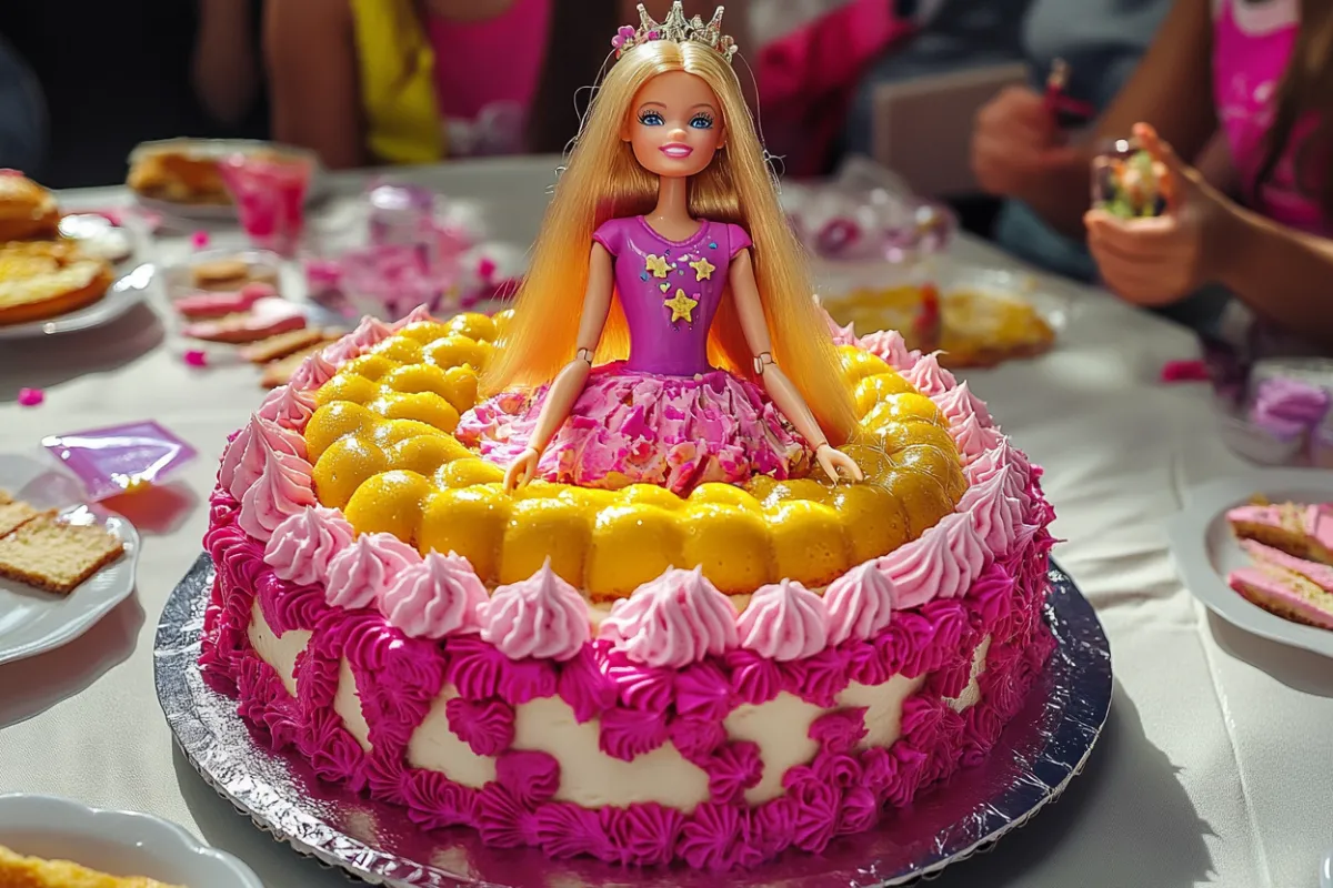 Barbie cake