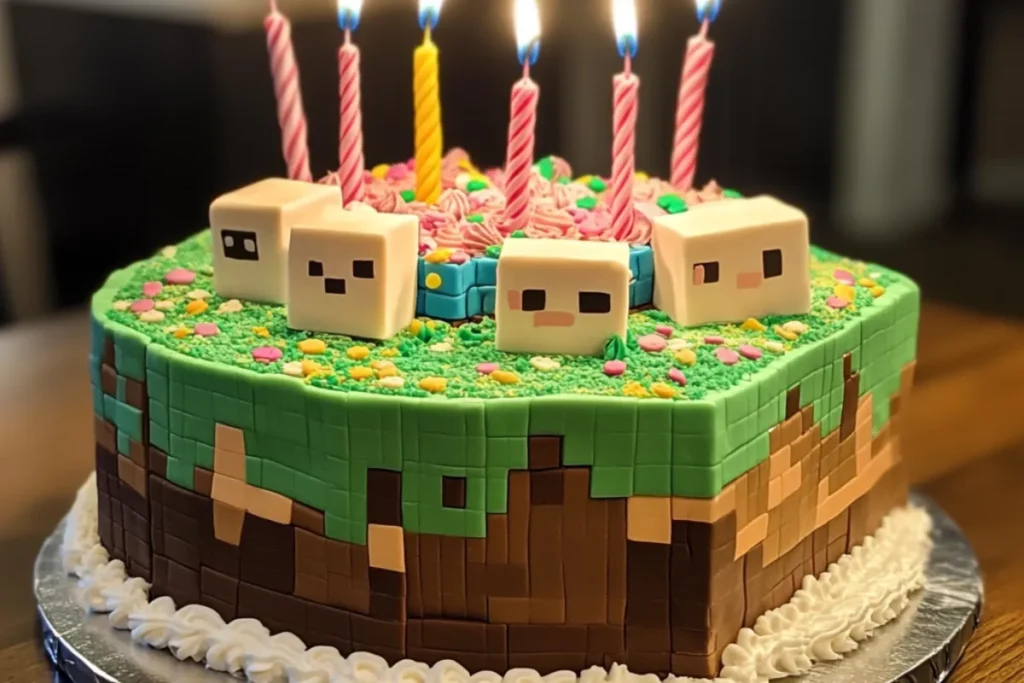 Can you make a birthday cake in Minecraft?