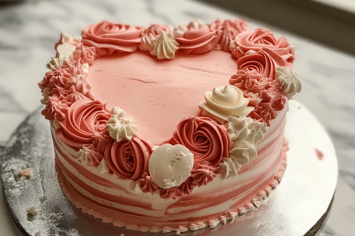 Decorating Your Heart-Shaped Cake