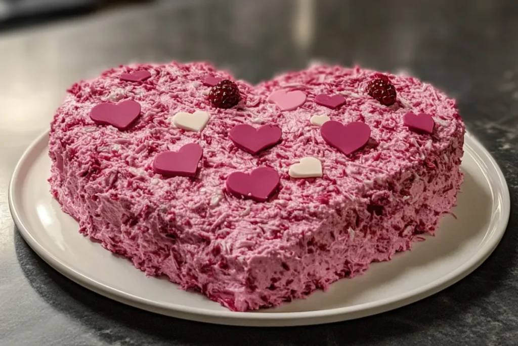 How to make a heart shaped cake without mold?