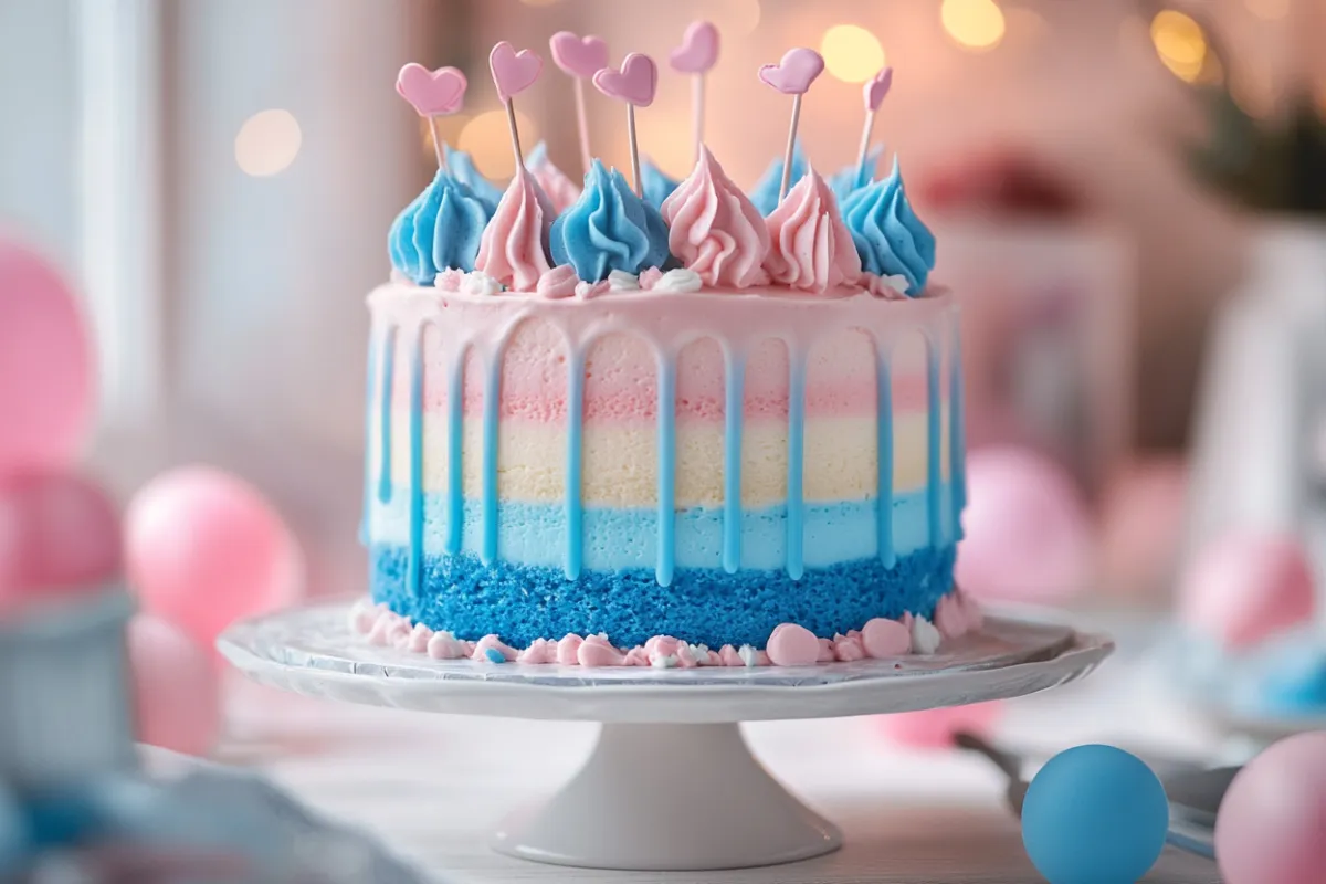 Types of Gender Reveal Cake Designs

There are various ways to customize your gender reveal cake. Here are some popular types of designs you can choose from: